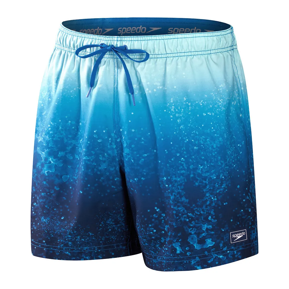 Speedo Mens Print Redondo Edge Volley 17 inch - Turkish Sea