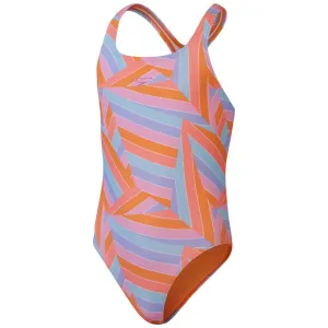 Speedo Printed Medalist Girls Swimsuit