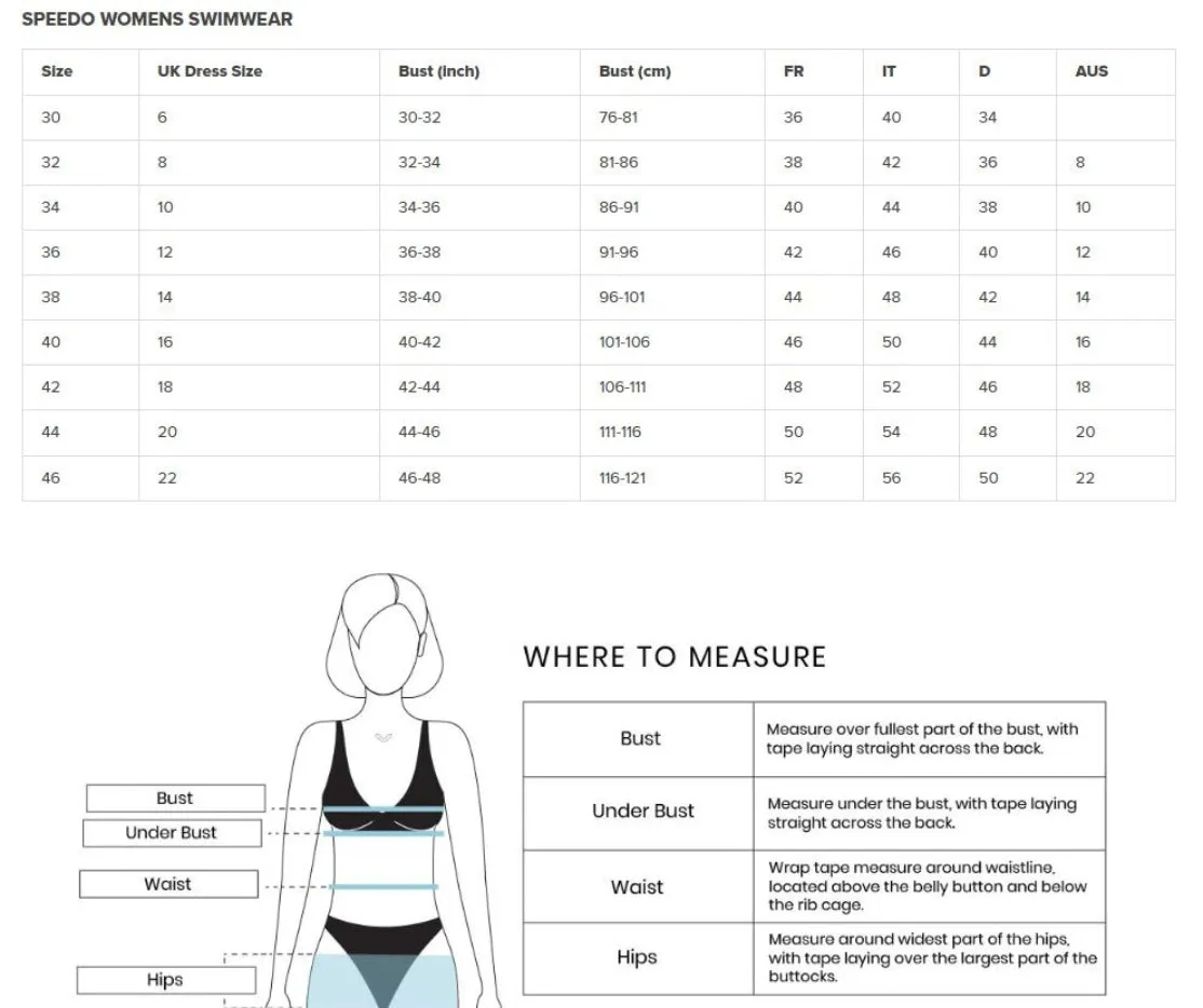 Speedo Shaping LuniaGlow Swimsuit - Black