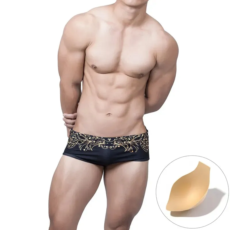 Stylish Floral Swim Trunks