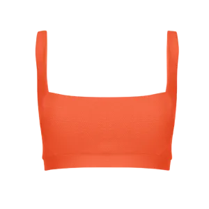The Jessica Bikini Top - Coral