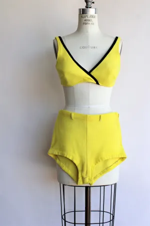 Vintage 1960s Yellow Bikini From Sears