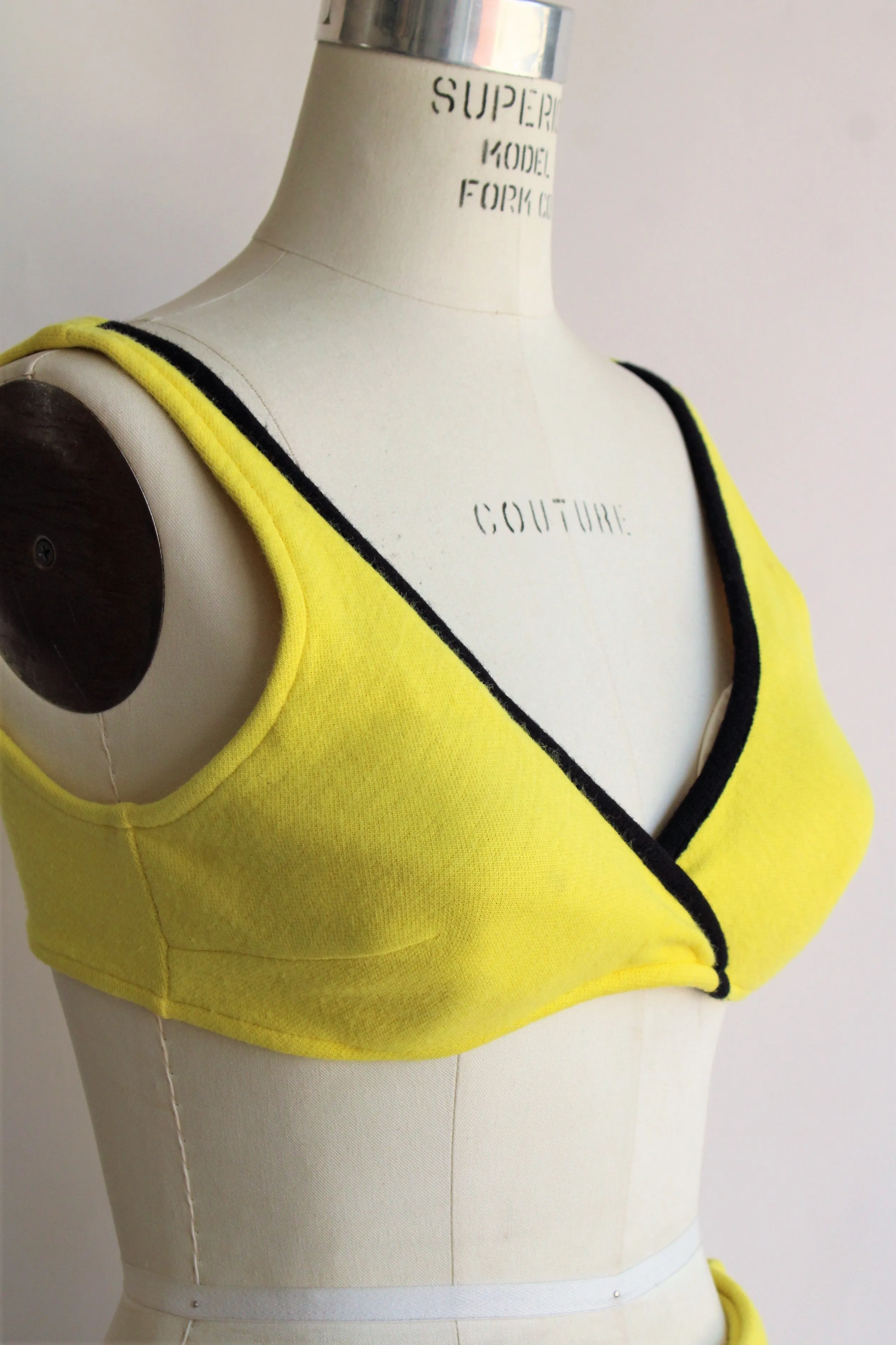 Vintage 1960s Yellow Bikini From Sears