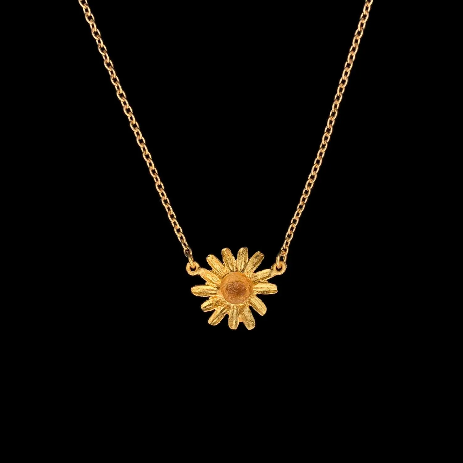 Yellow Butter Daisy Pendant