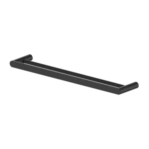 ZLINE Crystal Bay Double Towel Rail in Matte Black (CBY-TRD-MB)