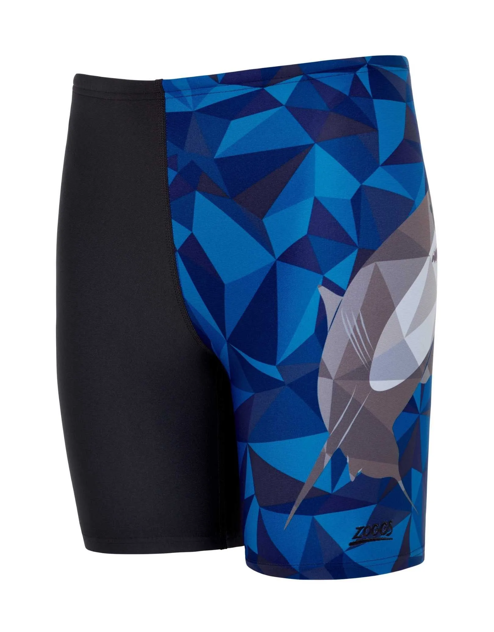 Zoggs Boys Geo Shark Mid Jammer