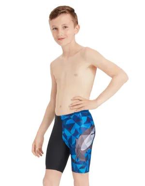 Zoggs Boys Geo Shark Mid Jammer